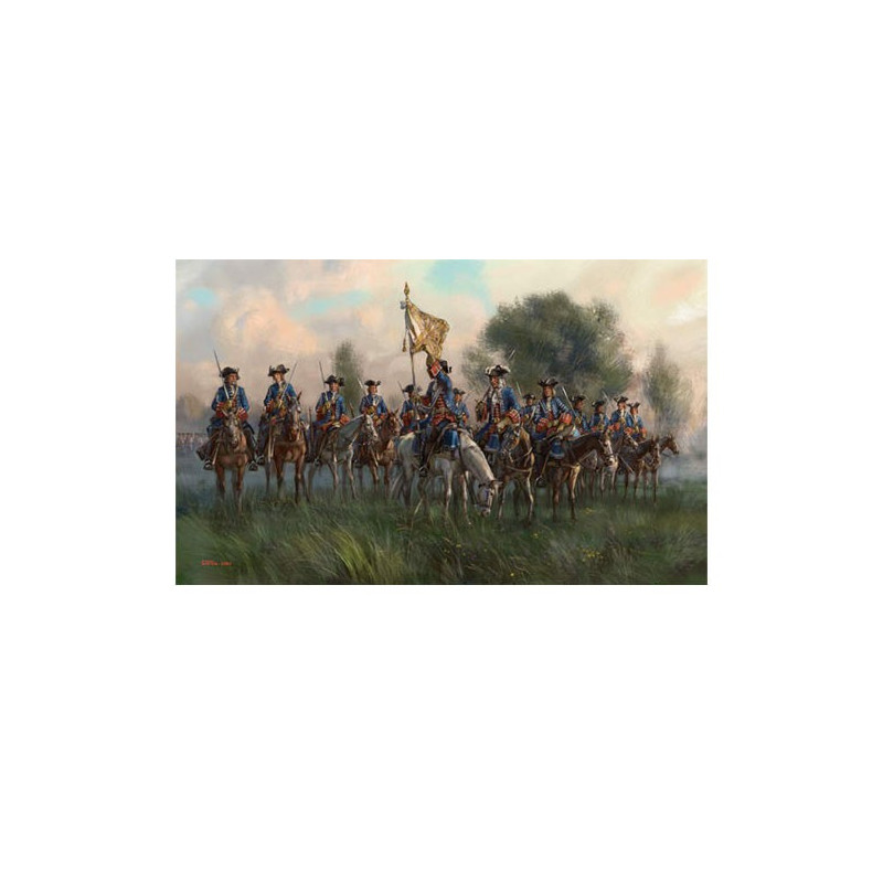 Figurine French Late War Dracoons in Reserve 1/72 | Scientific-MHD