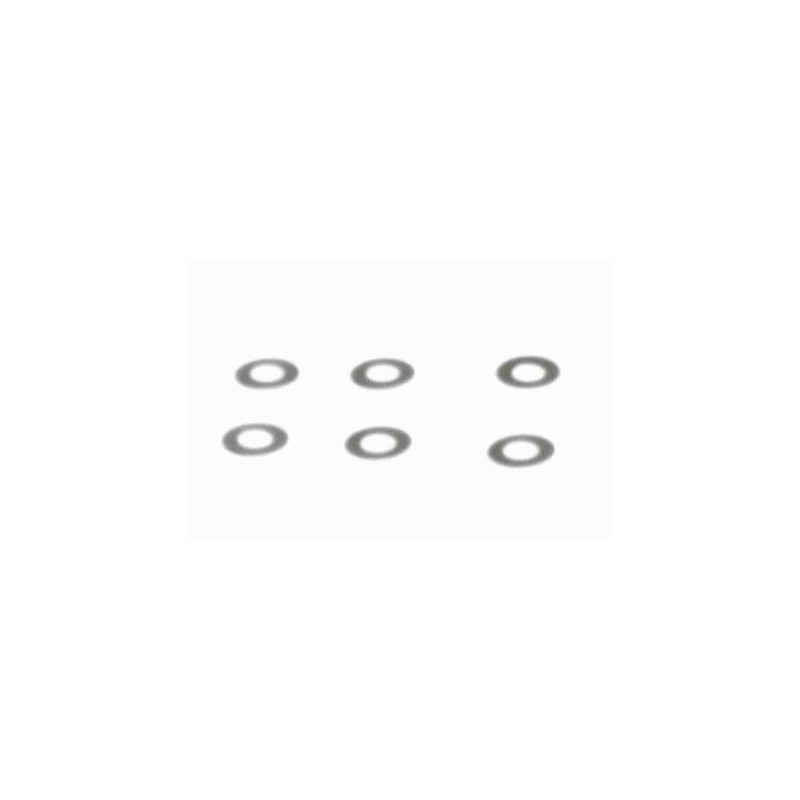Electric car room all path 1/10 washers (6pcs) | Scientific-MHD