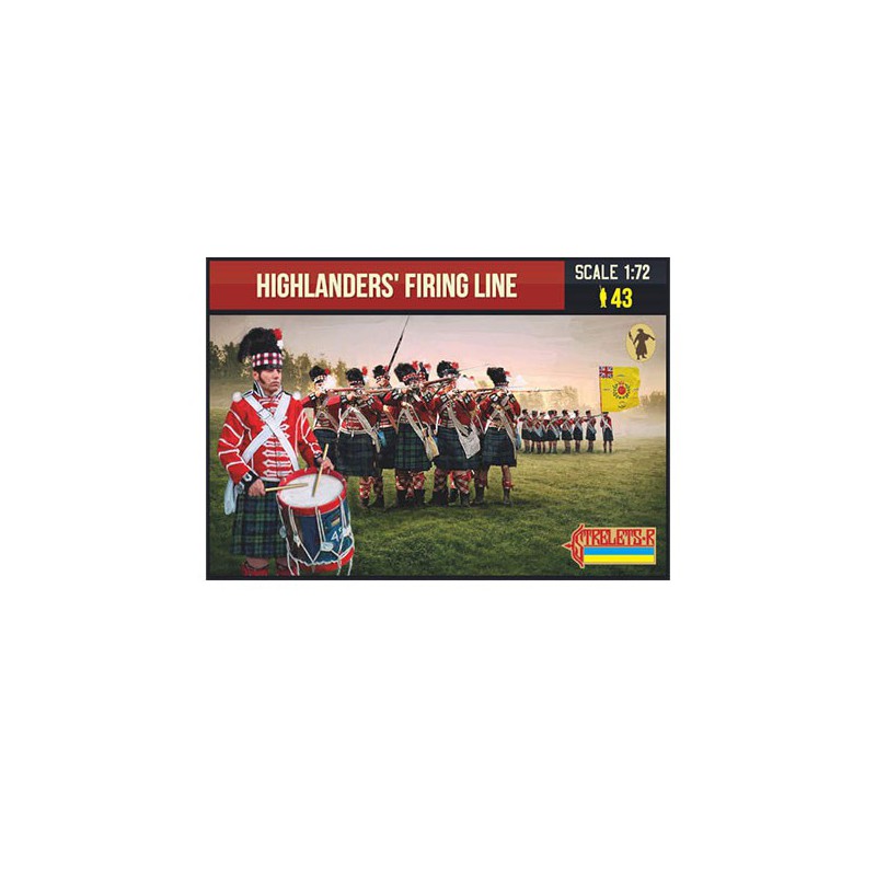 Highlanders' Firing Line 1/72 figurine | Scientific-MHD
