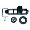 Part for electric wheel helicopter front | Scientific-MHD