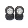 Part for Electric Buggy 1/18 wheels + "V" tires | Scientific-MHD