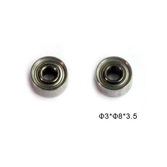 Part for electric helicopter bearings (2 pcs) 3x8x3.5 | Scientific-MHD
