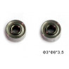Part for electric helicopter bearings (2 pcs) 3x8x3.5 | Scientific-MHD