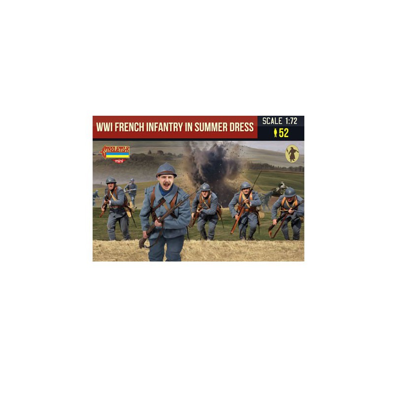 Figurine ww1 french infantry in summer dress | Scientific-MHD