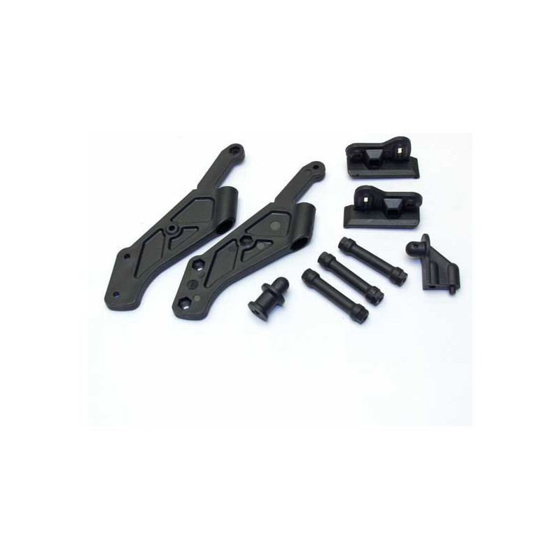 Part for thermal car all path 1/8 rear aileron support | Scientific-MHD