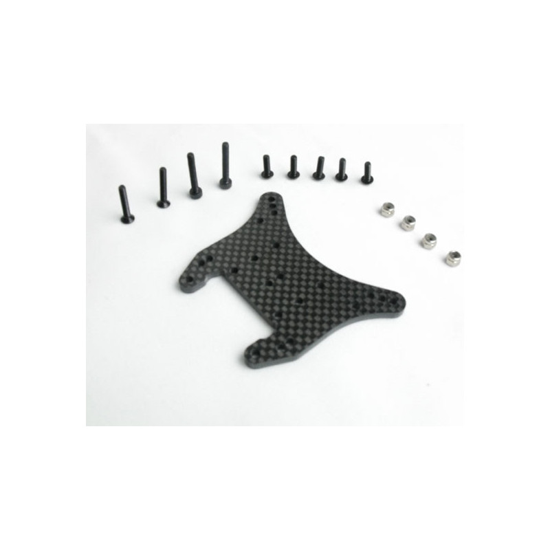 Part for electric car all path 1/10 Dushing support. carbon | Scientific-MHD