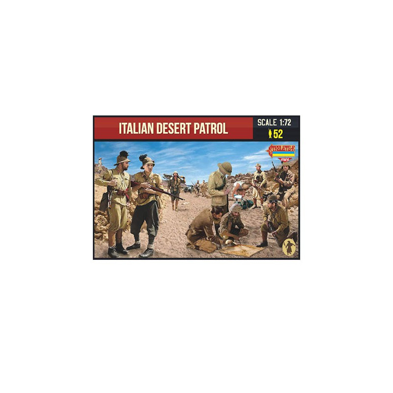 ITALIAN DESERT PATROL 1/72 figurine | Scientific-MHD