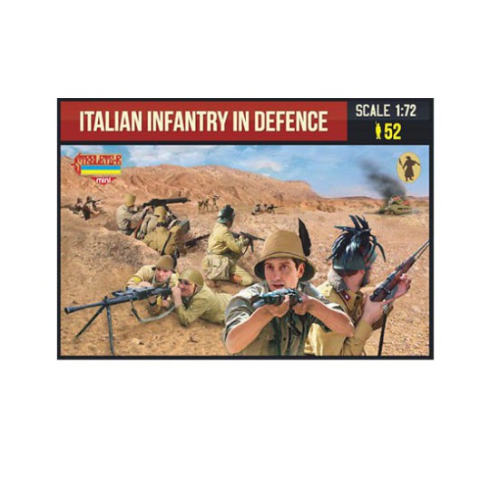 Italian Infantry in defense 1/72 figurine Italian Infantry in defense 1/72 figurine | Scientific-MHD