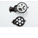 Part for electric helicopter support and rear crown | Scientific-MHD