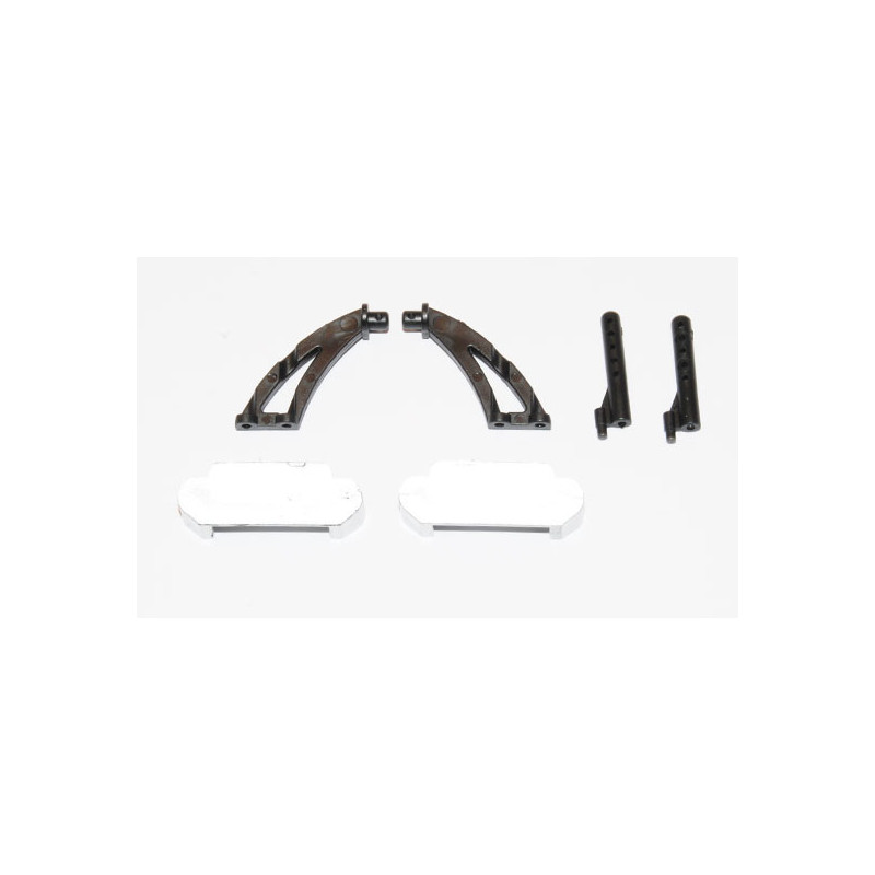 Part for Electric Buggy 1/18 Carro and Aileron supports | Scientific-MHD