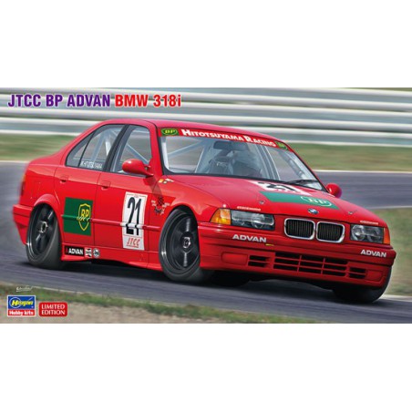 Plastic car model JTCC BP BMW 318i 1/24 | Scientific-MHD