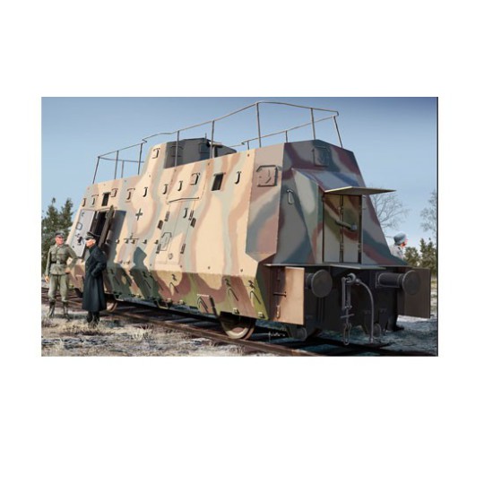 Kommandowagen 1/72 plastic train model Kommandowagen 1/72 plastic train model | Scientific-MHD