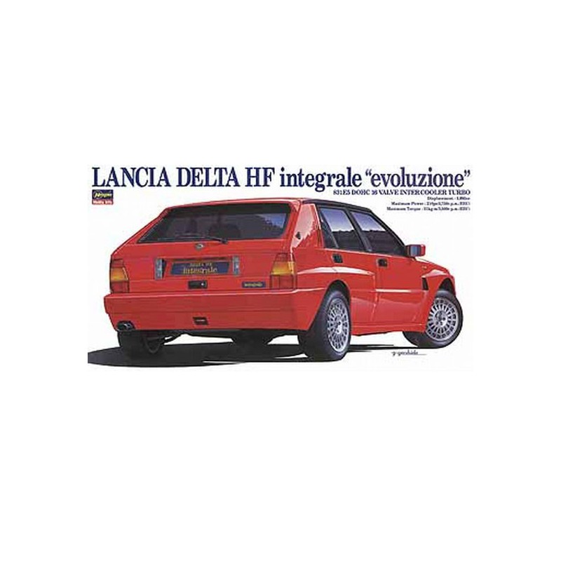 Lancia Delta HF Integ plastic car cover. 1/24 | Scientific-MHD