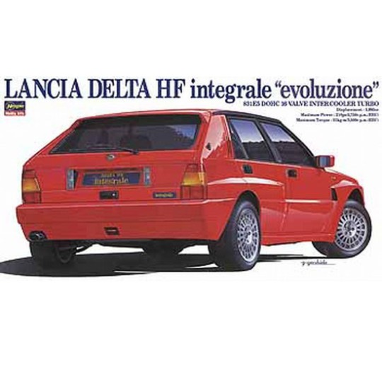 Lancia Delta HF Integ plastic car cover. 1/24 Lancia Delta HF Integ plastic car cover. 1/24 | Scientific-MHD