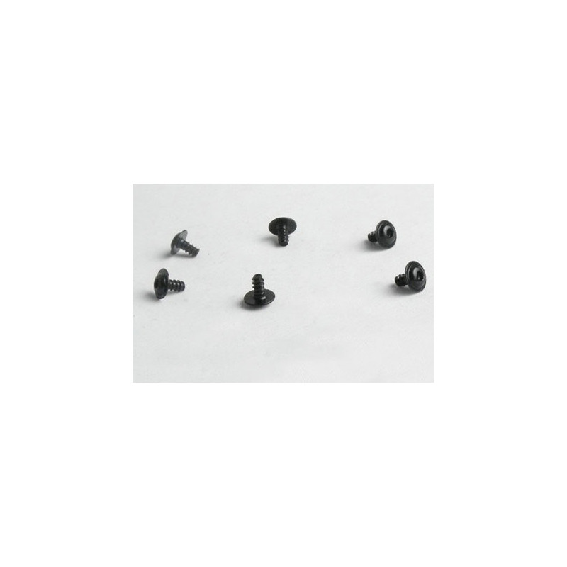 Part for electric car all path 1/10 screw 3*6 6pcs | Scientific-MHD