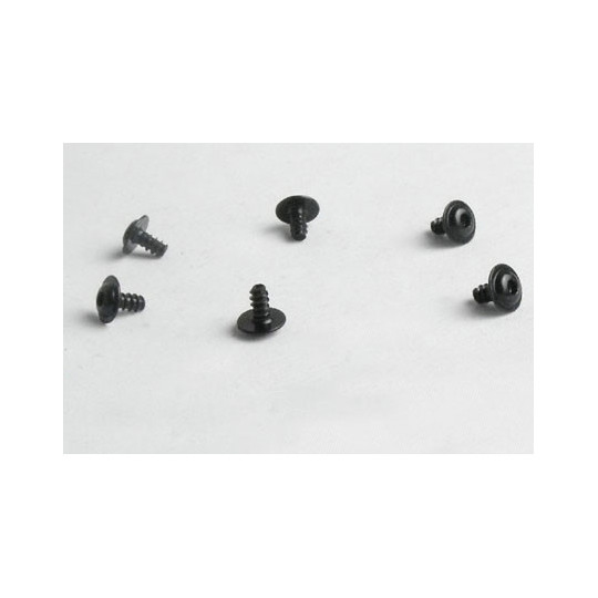 Part for electric car all path 1/10 screw 3*6 6pcs | Scientific-MHD