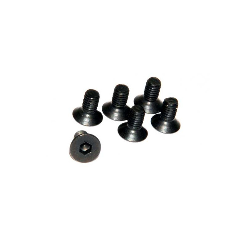 Part for electric car all path 1/10 Fullywood screw m3x6 (6 pcs) | Scientific-MHD