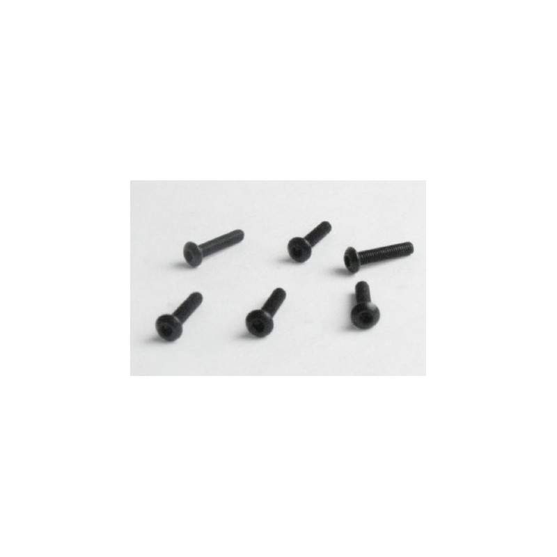 Part for electric car all path 1/10 short screw m3*14 6 pcs | Scientific-MHD