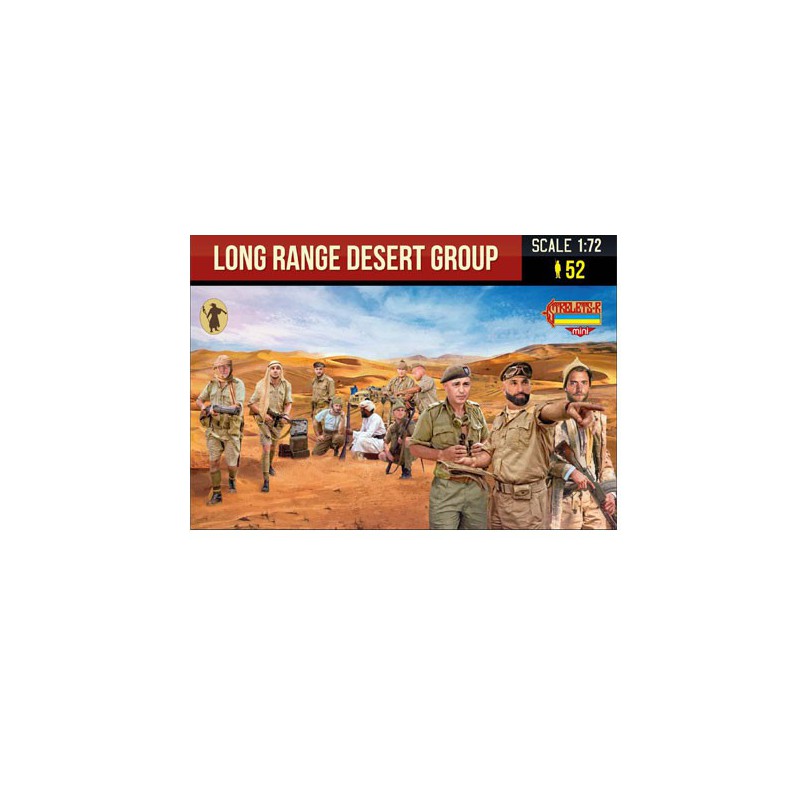 Long Figurine Range Desert Group 1/72 | Scientific-MHD