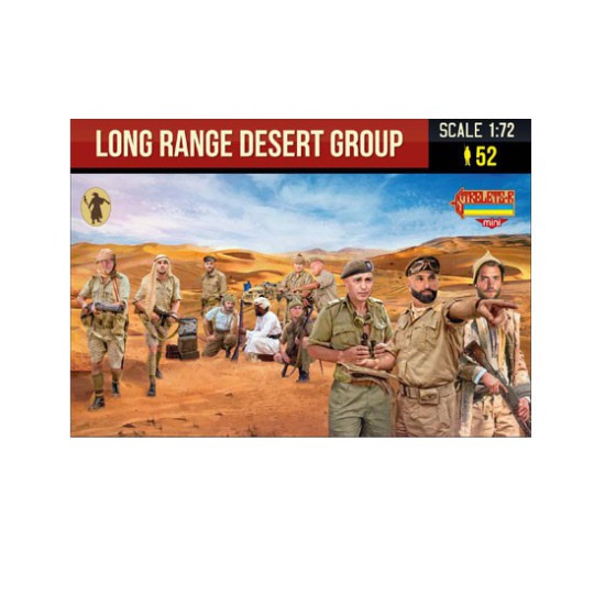 Long Figurine Range Desert Group 1/72 Long Figurine Range Desert Group 1/72 | Scientific-MHD