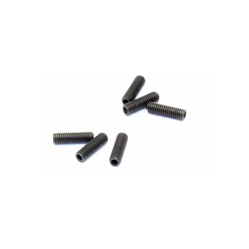 Part for electric car all path 1/10 Issus screw m3x10 (6 pcs) | Scientific-MHD