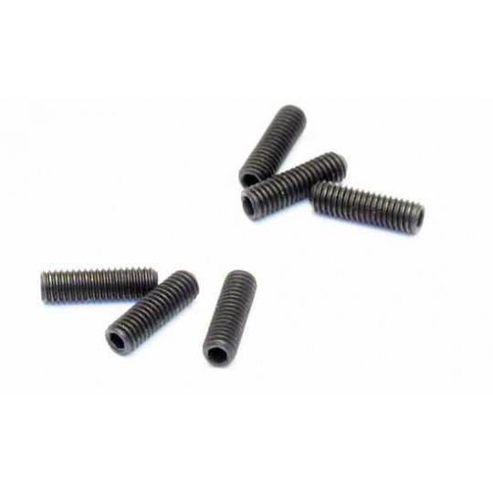 Part for electric car all path 1/10 Issus screw m3x10 (6 pcs) | Scientific-MHD