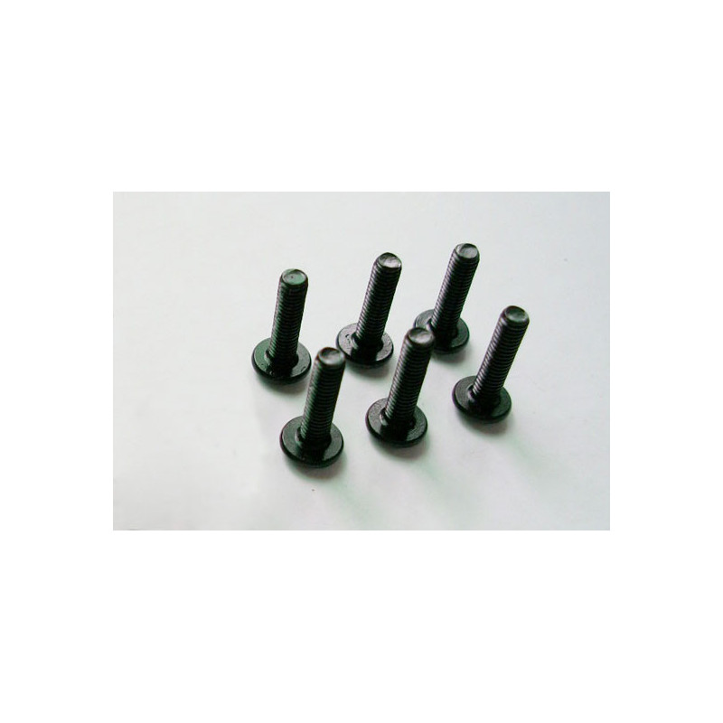 Part for electric car all path 1/10 screw m3*12 6pcs | Scientific-MHD
