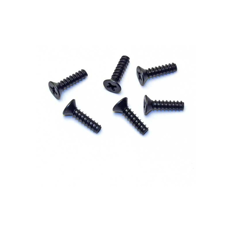 Part for electric car all path 1/10 Cruciform parker screw m3x8 | Scientific-MHD