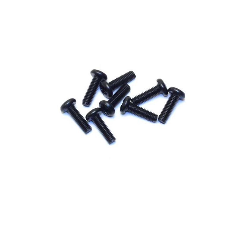 Part for electric car all path 1/10 Parker screw round head 2.5 x12 | Scientific-MHD