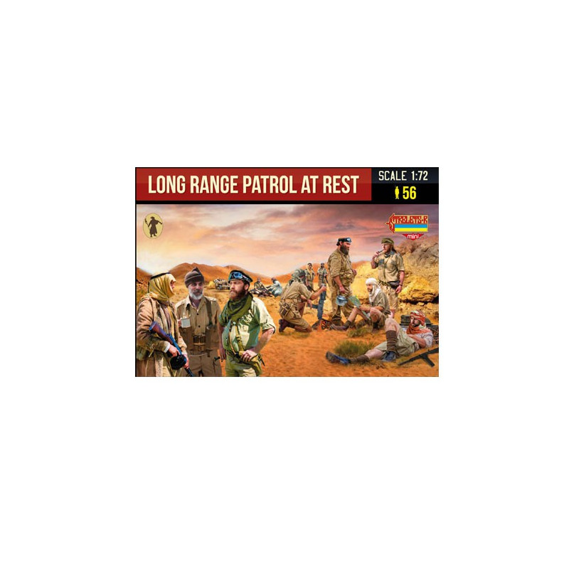 Long figurine Patrol Range at Rest 1/72 | Scientific-MHD