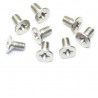 Part for electric car all path 1/10 Hexagonal head screw m3x6 8 pcs | Scientific-MHD
