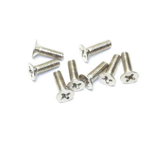 Part for electric car all path 1/10 Hexagonal head screw m3x8 8 pcs | Scientific-MHD