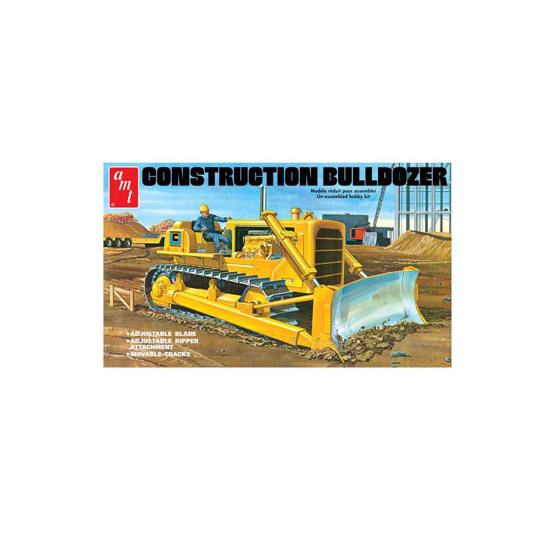 Plastic truck model Construction Bulldozer 1/25 | Scientific-MHD