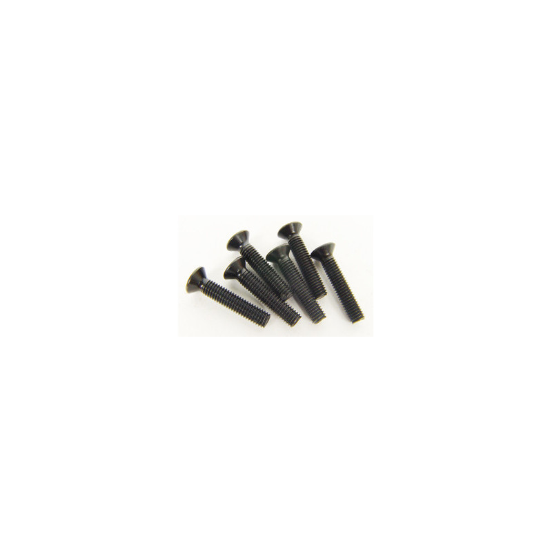 Part for thermal car all path 1/5 flat head screw 5 x 25 (6 pcs) | Scientific-MHD