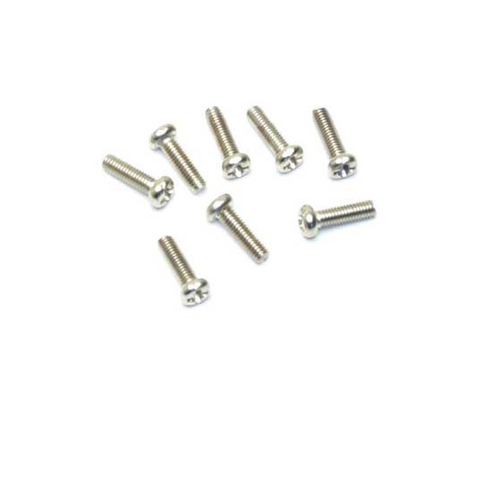 Part for electric car all path 1/10 flat head screw m3x10 8pccs | Scientific-MHD