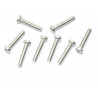 Part for electric car all path 1/10 flat head screw m3x15 8pcs | Scientific-MHD