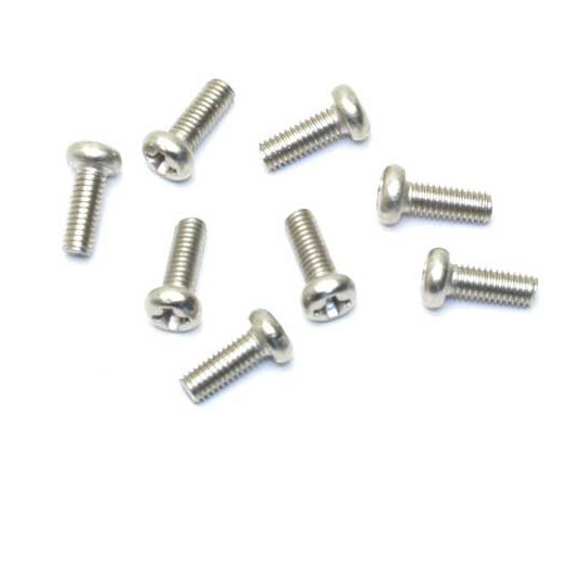 Electric car room all path 1/10 flat head screw m3x8 8pcs | Scientific-MHD