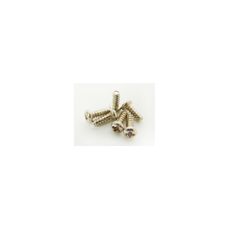 Part for thermal car all path 1/5 round head screw 3x8 6 pcs | Scientific-MHD