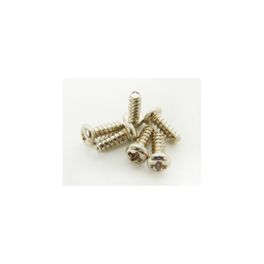 Part for thermal car all path 1/5 round head screw 3x8 6 pcs | Scientific-MHD
