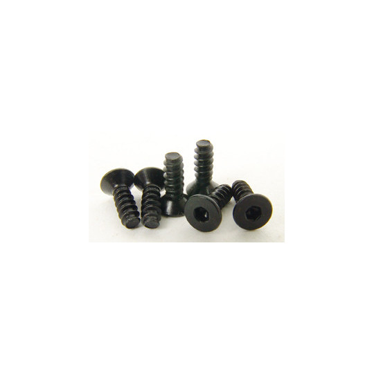 Part for thermal car all path 1/5 4x12 round head screw (6 pcs) | Scientific-MHD