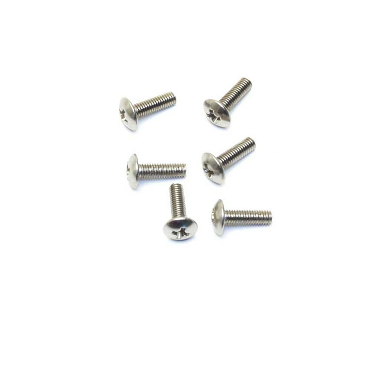 Electric car room all path 1/10 round head screw m3x10 8pccs | Scientific-MHD