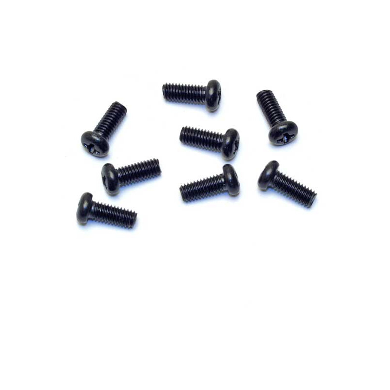 Part for electric car 1/8 round head screw m3x15 | Scientific-MHD