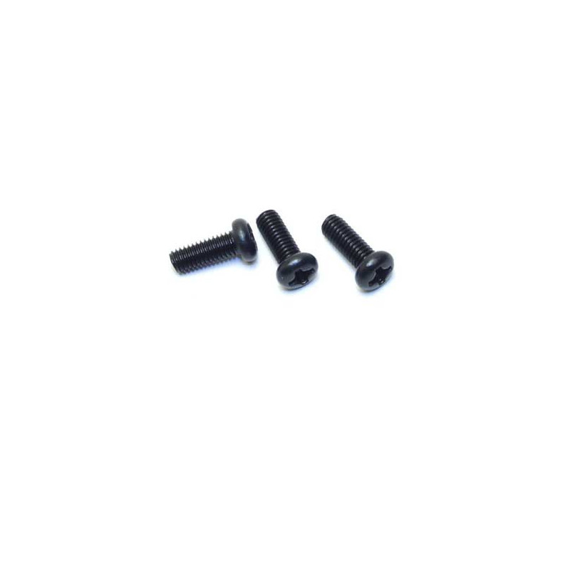 Part for electric car all path 1/10 round head screw m3x8 (6 pcs) | Scientific-MHD