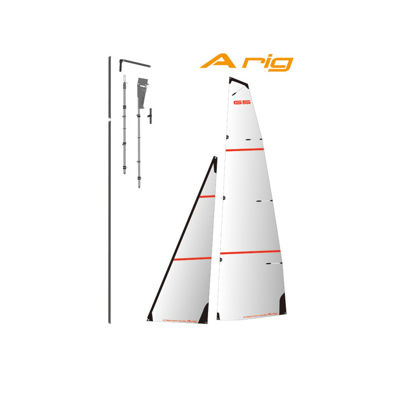 Part for radio -controlled sailbox sails a mylar for DF65 V6 | Scientific-MHD