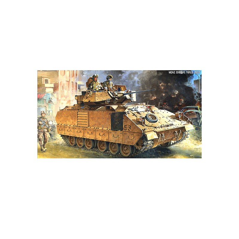 M2A2 Bradly OIF 1/35 plastic tank model | Scientific-MHD