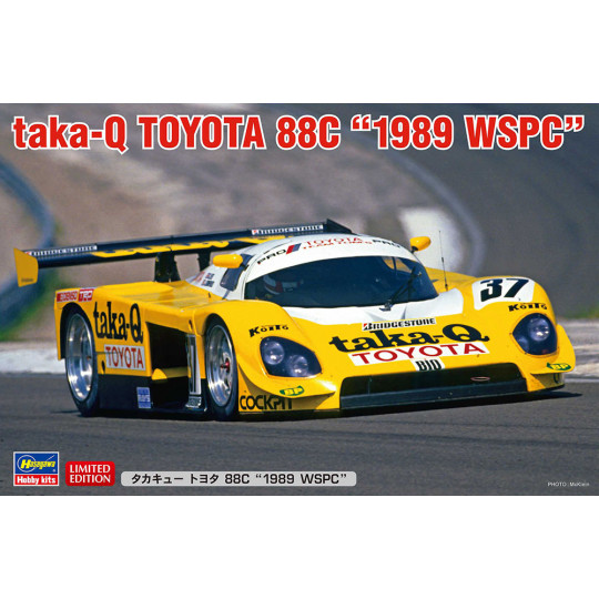 Maquette de voiture en plastique Taka-Q Toyota 88C « 1989 WSPC » 1:24 Maquette de voiture en plastique Taka-Q Toyota 88C « 1989 WSPC » 1:24 | Scientific-MHD