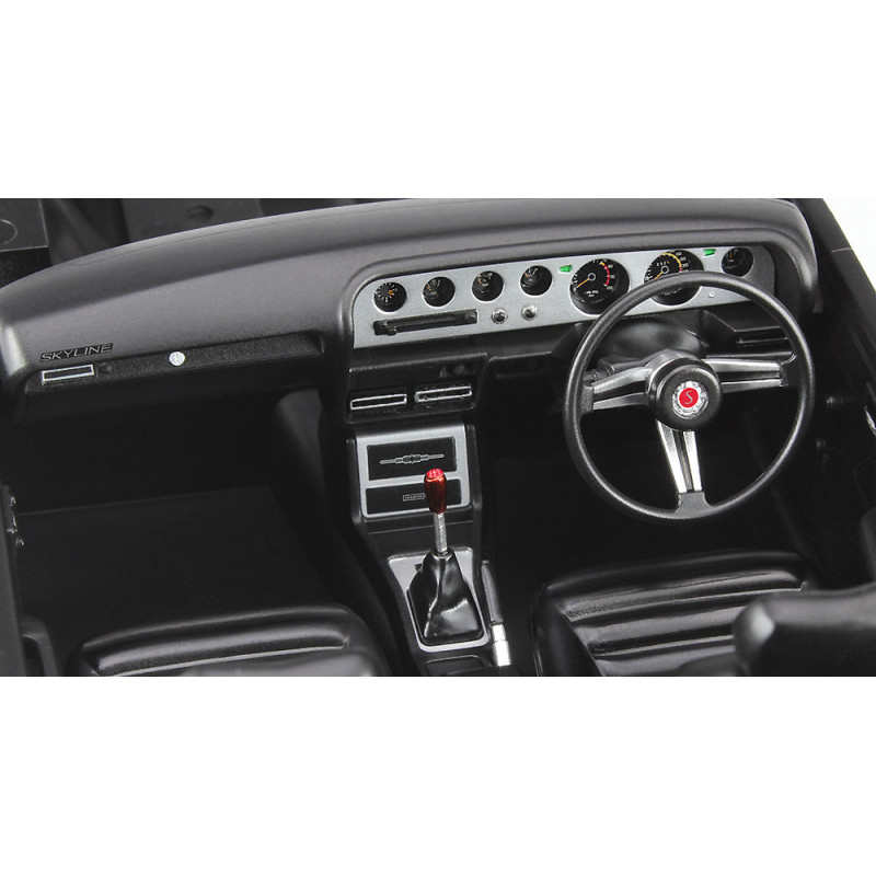 Maquette de voiture en plastique Nissan Skyline 2000GT-R (KPGC110) 1:24 HC49 | Scientific-MHD