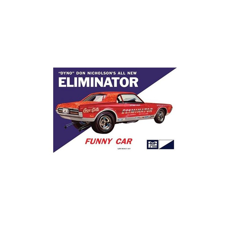 Plastic car model Don Nicholson's Funny Car Cougar 1/25 | Scientific-MHD
