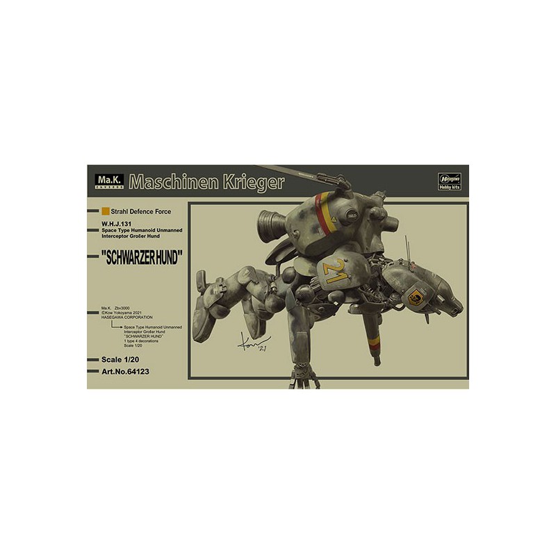 Maschinen Krieger 1/20 plastic science fiction model | Scientific-MHD