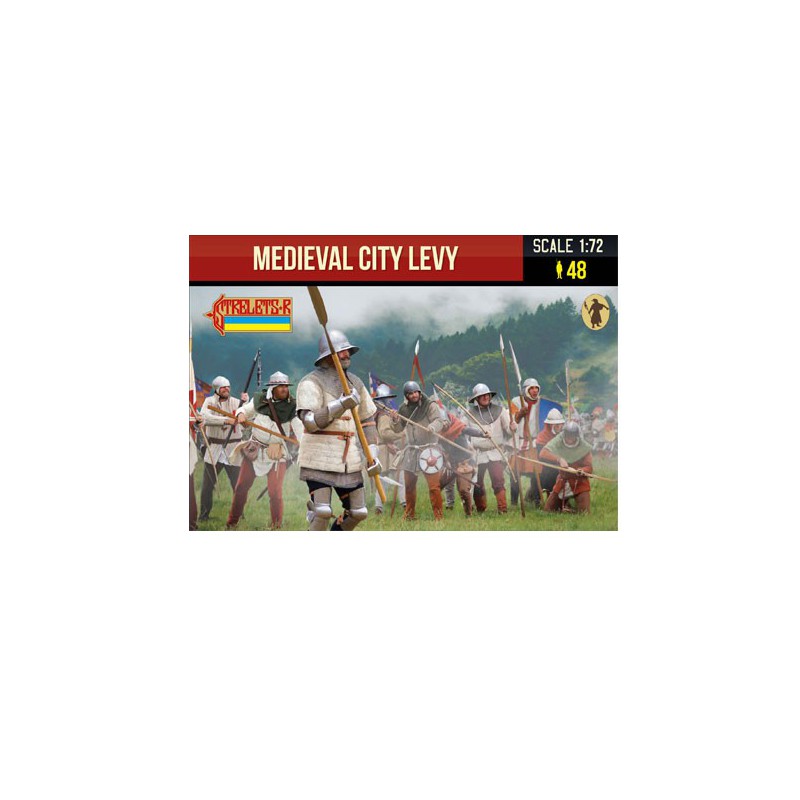 Figurine Medieval City Levy 1/72 | Scientific-MHD